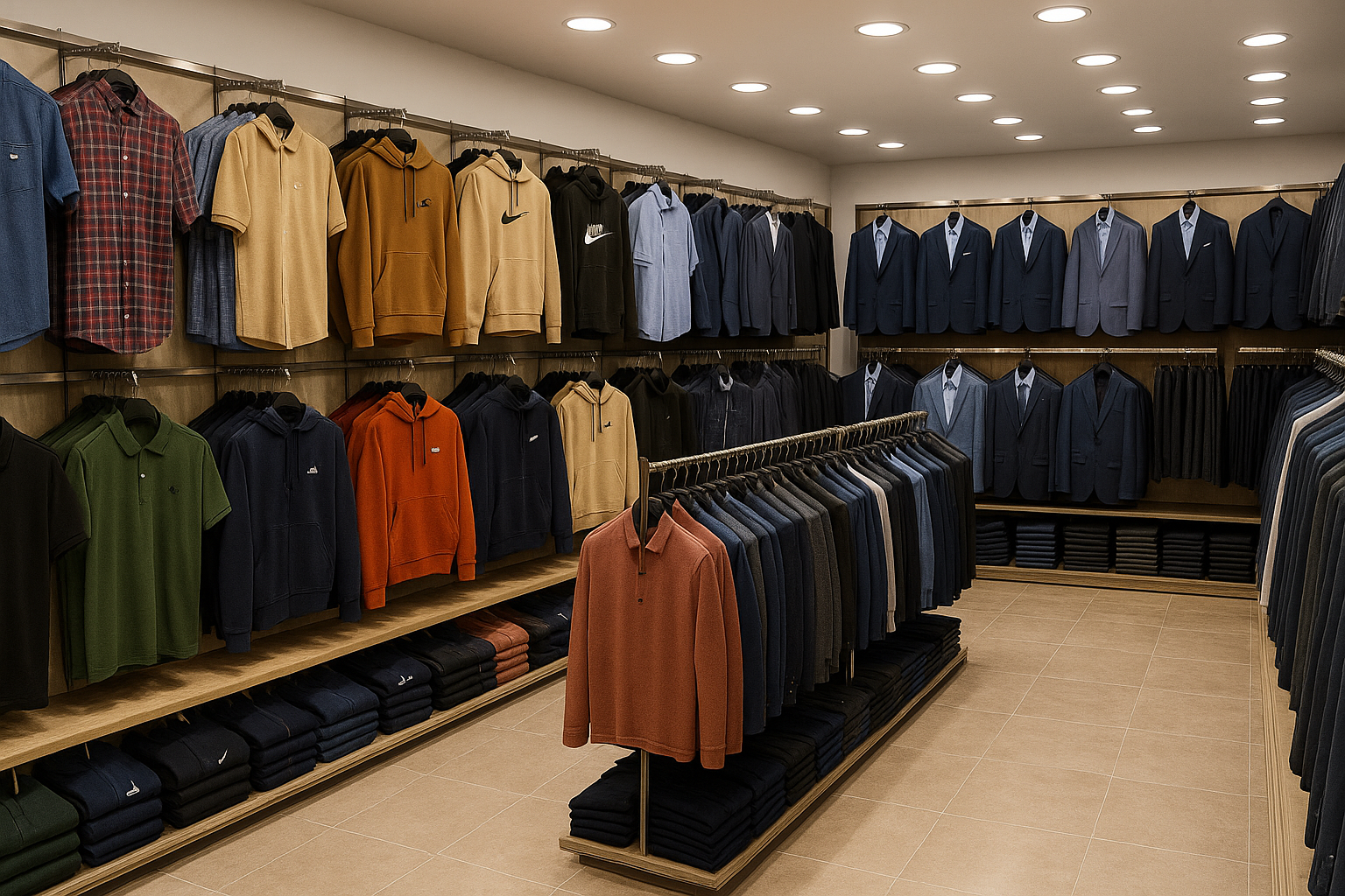 تشكيلة ملابس رجالية